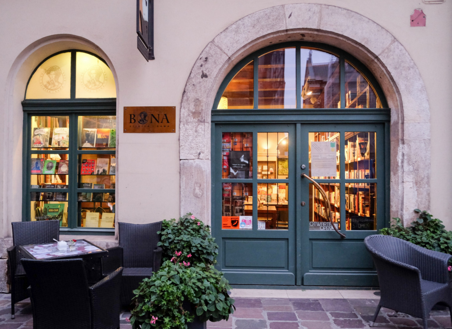 Bona Book Cafe, Krakow, Poland