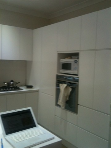 White Modular Kitchen Design Project by Kitchens in Focus Sydney Australia 001