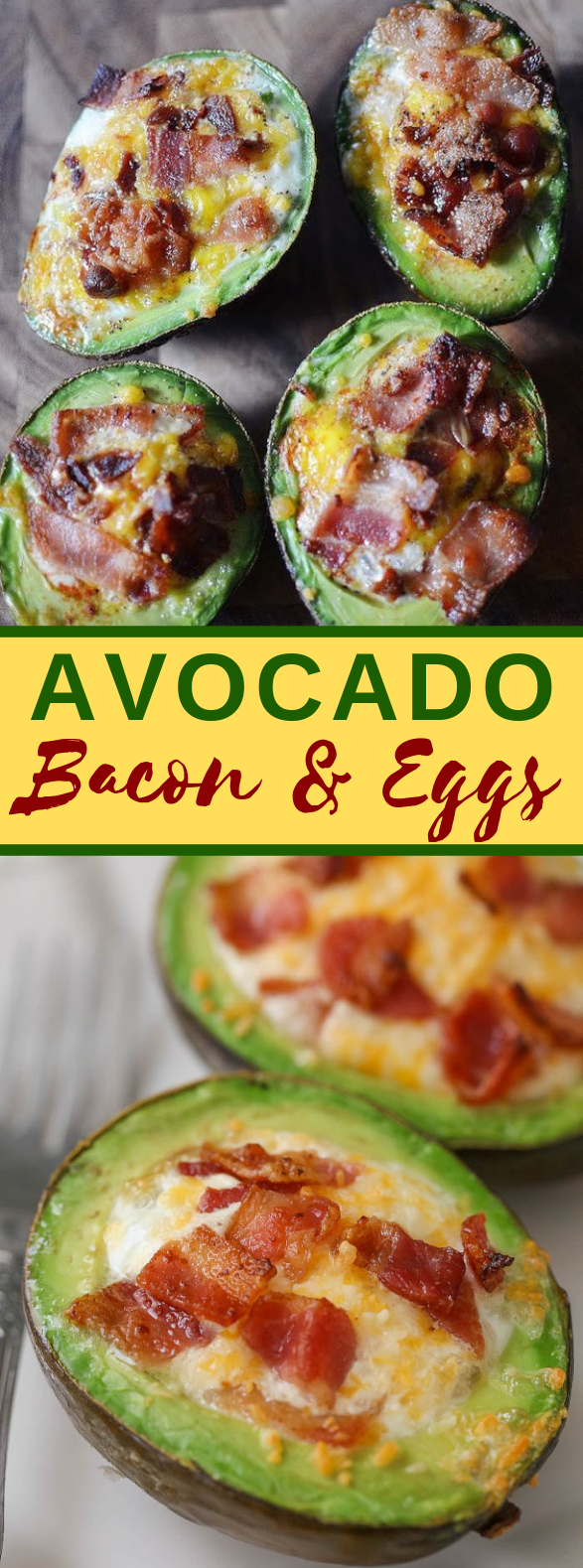 AVOCADO BACON AND EGGS #healthydiet #paleomeals