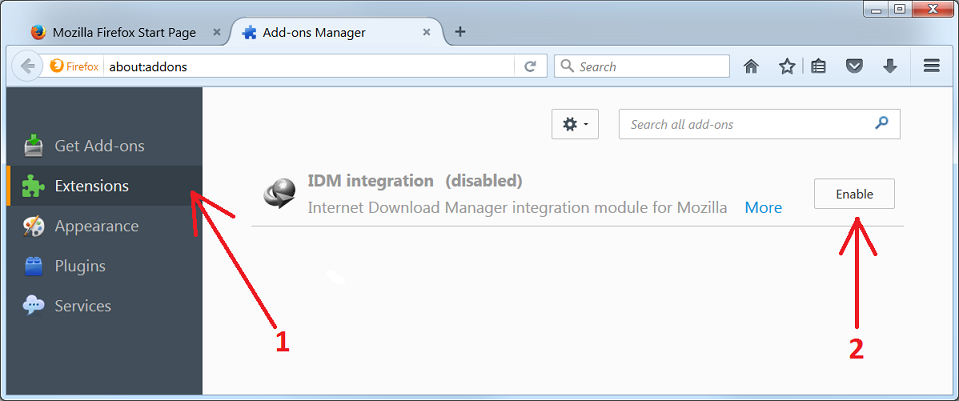 Solusi IDM Tidak Muncul di Mozilla Firefox dan Google Chrome Solusi IDM Tidak Muncul di Mozilla Firefox dan Google Chrome