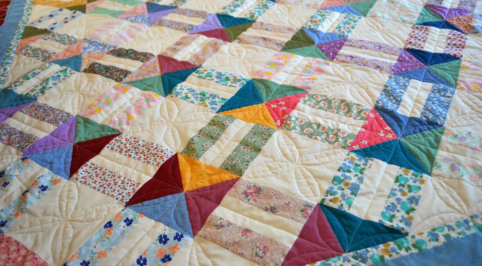 Seaside Stitches: Crackers Quilt