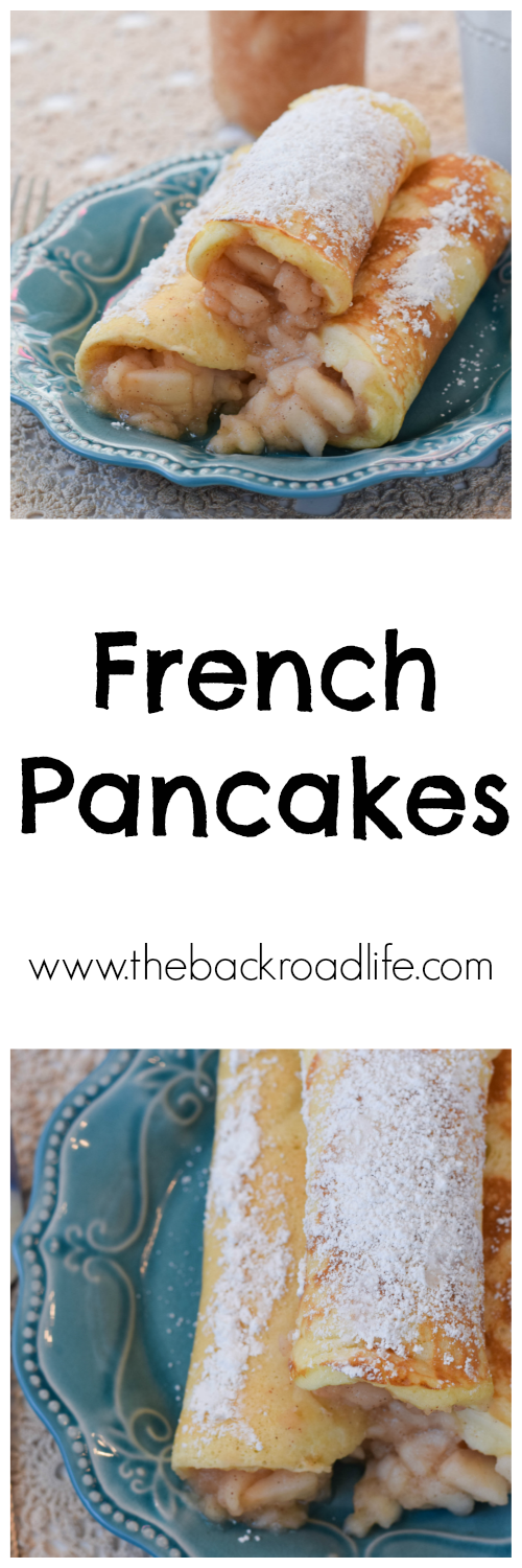 The Backroad Life French Pancakes, A Rumford Complete Cookbook Recipe