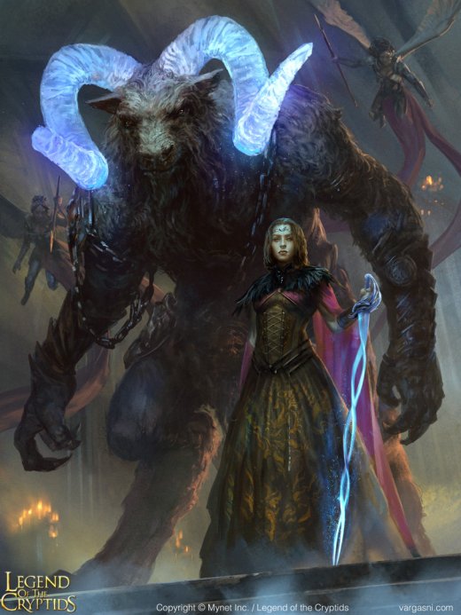 As ilustrações de fantasia para o game Legend of the Cryptids de Randy Vargas Randy Vargas vargasni deviantart artstation arte ilustrações fantasia games legend of the cryptids