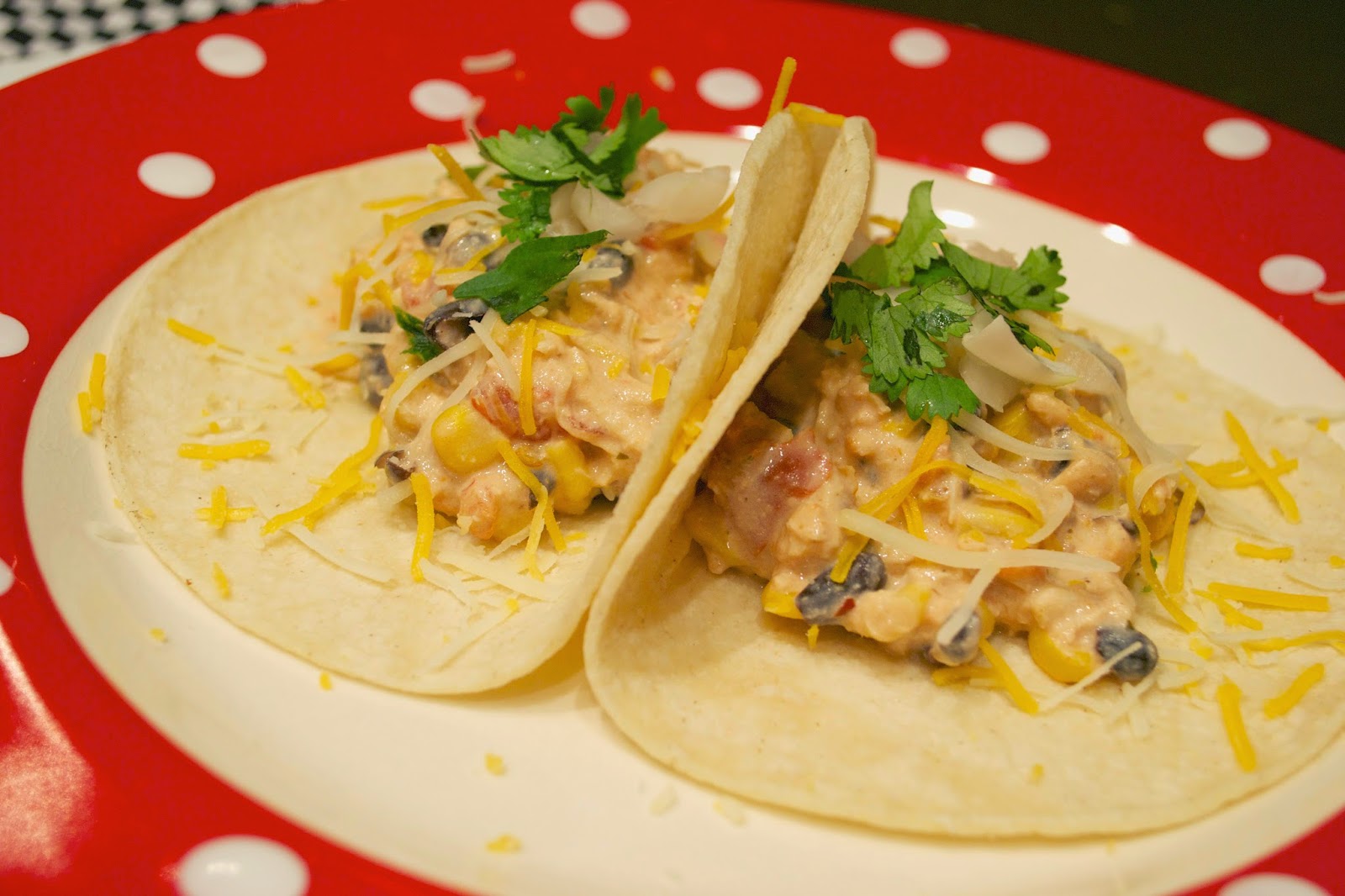 Macke Monologues Creamy Chicken Tacos