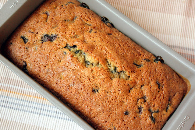 With both blueberries and zucchinis added, this summer bread comes out so moist and so deliciously good!  Perfect treat for the whole family!