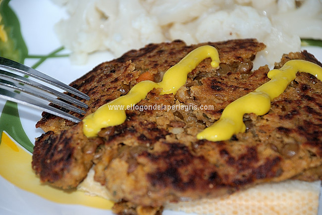 Hamburguesas de lentejas, cocina de aprovechamiento Hamburguesas de lentejas, cocina de aprovechamiento