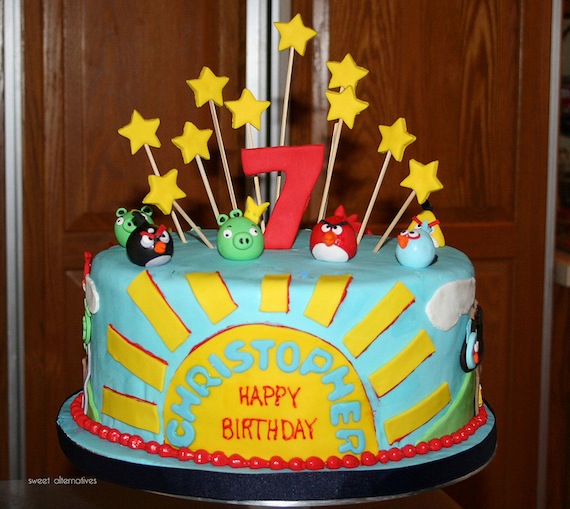 20 Best Angry Birds Birthday Cakes