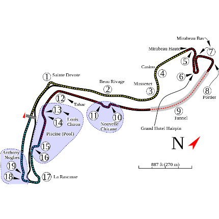 Jadwal dan Hasil Formula 1 Satu One Monte Carlo Monako 2017 F1