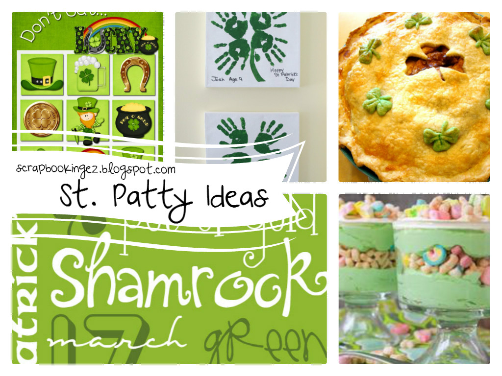Digital Scrapbooking Made Easy: - Top Five Tuesdays: St Patty's Ideas