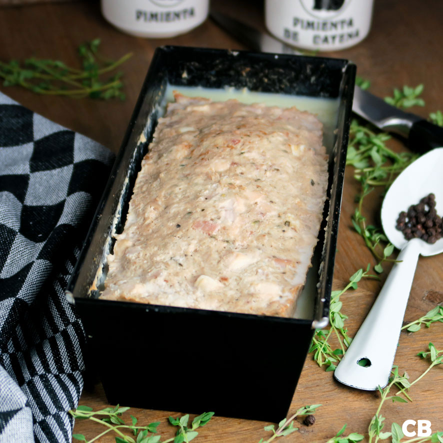 Culinaire Bagage Kerstspecial Franse terrine van kalfsvlees, kip en ham