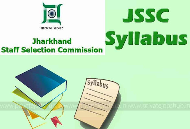 JSSC Syllabus JSSC Syllabus