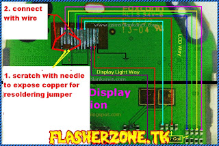 Nokia 1280 nokai 103 lcd ways jumper diagram hardware problem solution
