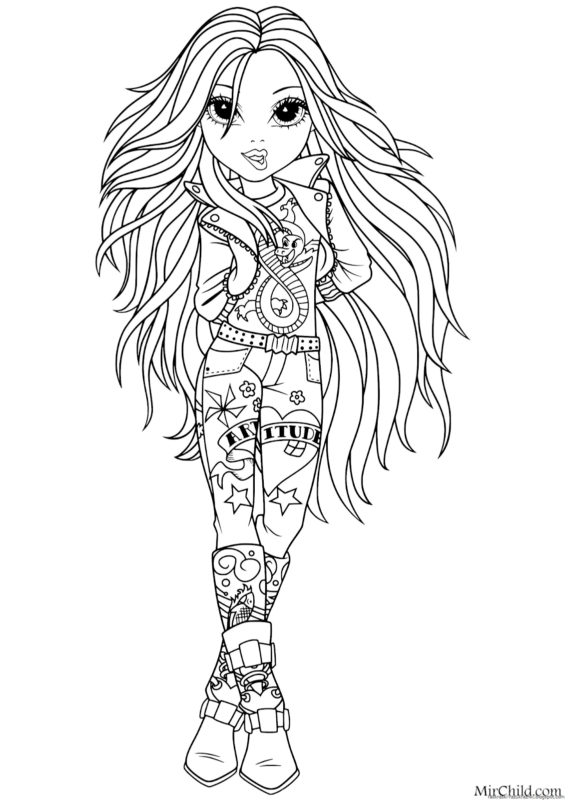 Красивые Раскраски Для Девочек 9 Лет