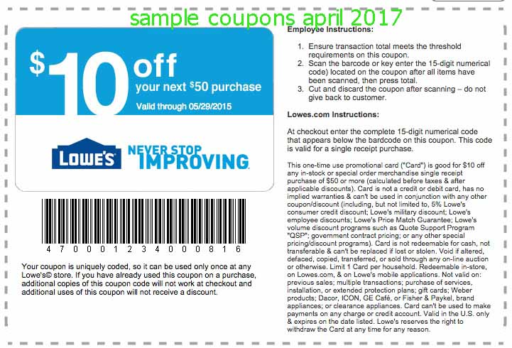 Top Categories Lowe's printable coupons are a little more exclusive and hard to come by then online coupons. They have similar discounts as lowes online promo codes, with the most sought after deal being the elusive 20% off coupon.
