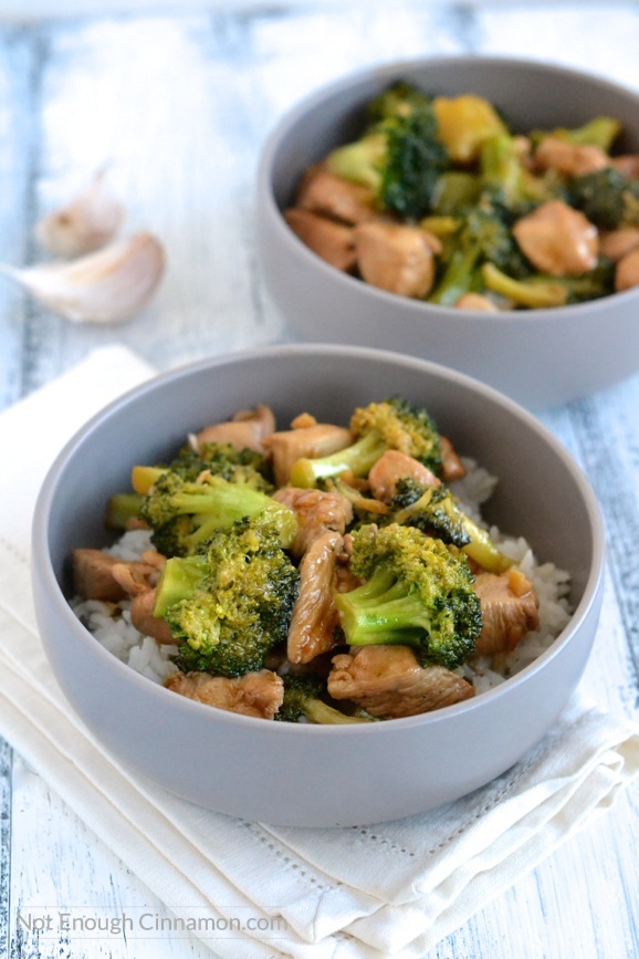 Featured Recipe | Chicken and Broccoli Stir-Fry from Not Enough Cinnamon #recipe #SecretRecipeClub
