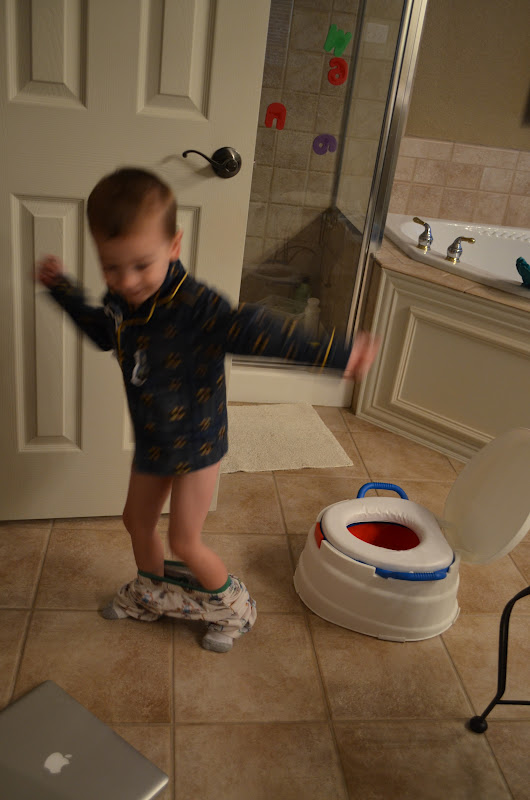 Keeping up with the Jones' Potty Party 2012