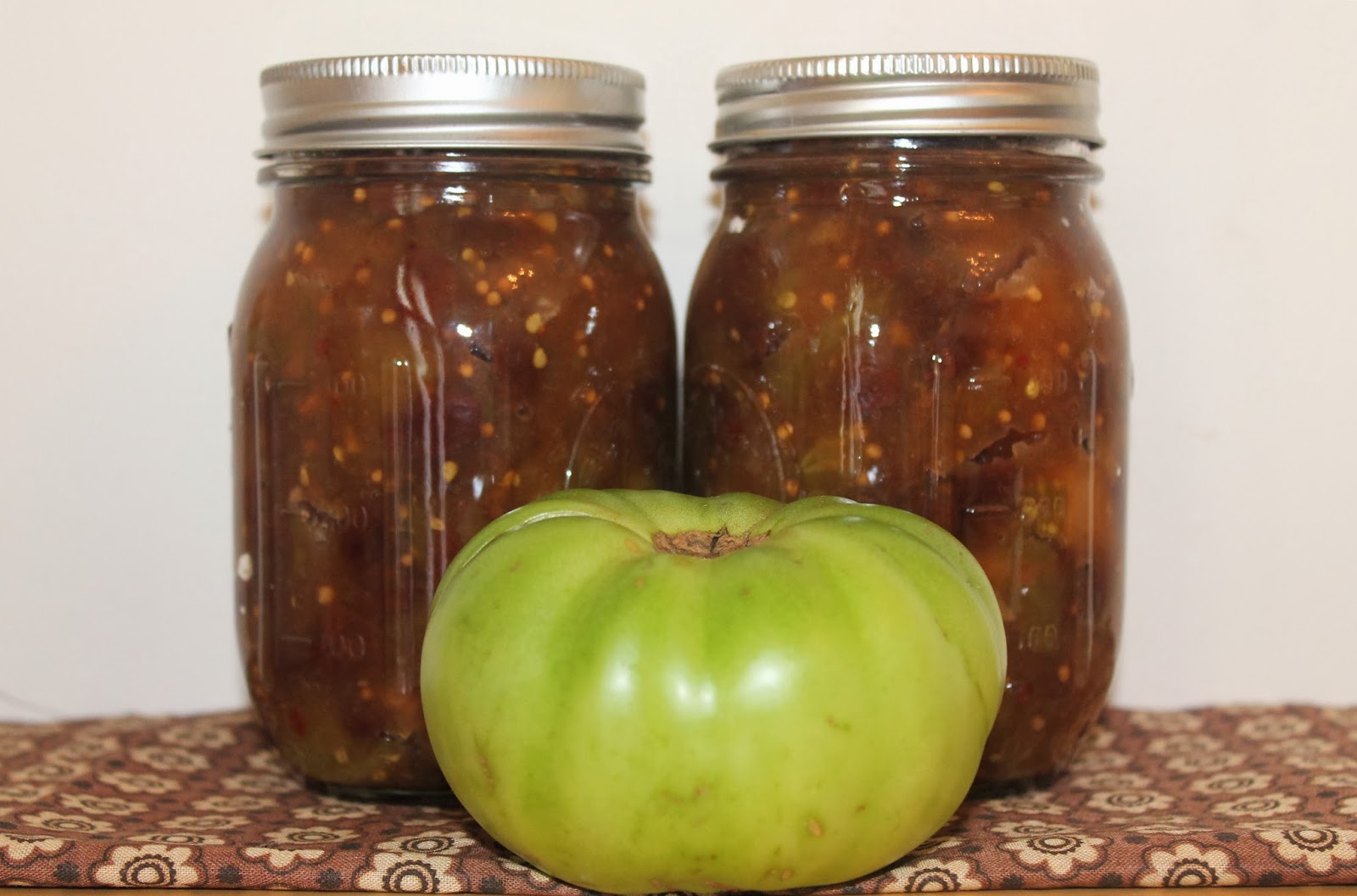 Savory Moments Green tomato and apple chutney