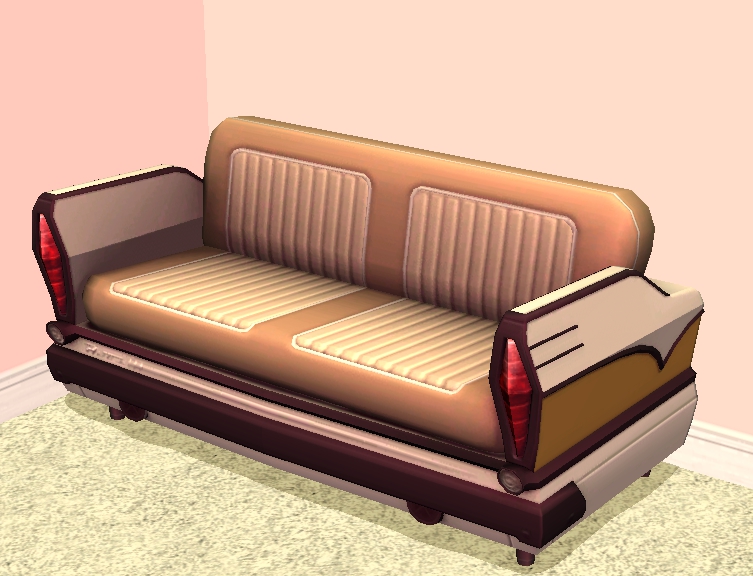 Theninthwavesims The Sims 2 The Sims 3 Store Car Loveseat