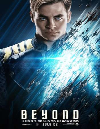 Poster Of Star Trek Beyond 2016 Dual Audio 350MB Web-DL 480p ESubs Free Download Watch Online downloadhub.in