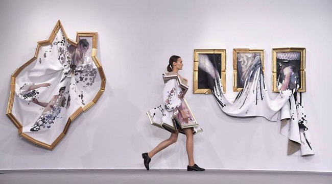 Viktor & Rolf Couture 2015 AW, Fia Ljungstrom Viktor & Rolf Couture 2015 AW Wearable Art Dress