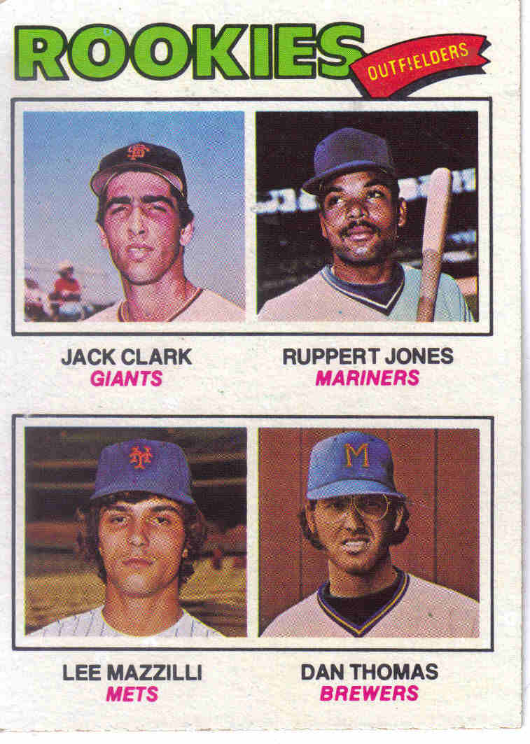 Baseball 1977 1977 Topps Baseball 488 Rookie Outfielders Jack