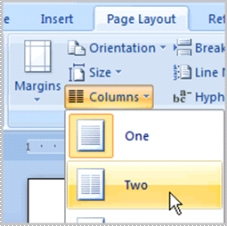  Ada Dua fitur format berkhasiat dalam Word ialah  Tutorial Kolom Dan Pengurutan Di Microsoft Word  