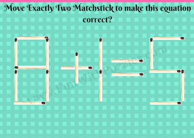 Matchstick Math Brain Teasers Picture-3