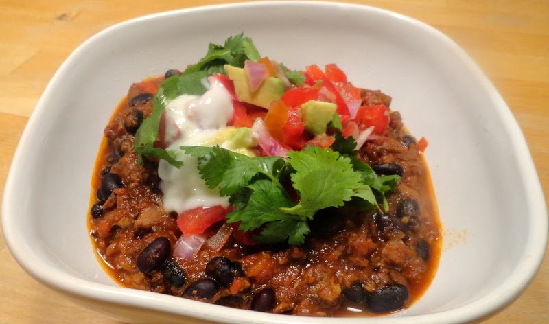 The Brussels Cook(er): My amazing black bean chili con carne