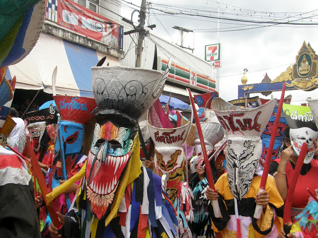 Phi Ta Khon Festival 2012 in Dan Sai, Thailand