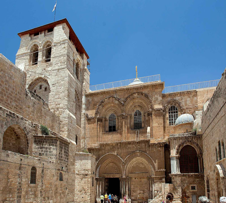 A Basílica do Santo Sepulcro, Jerusalém A Basílica do Santo Sepulcro, Jerusalém