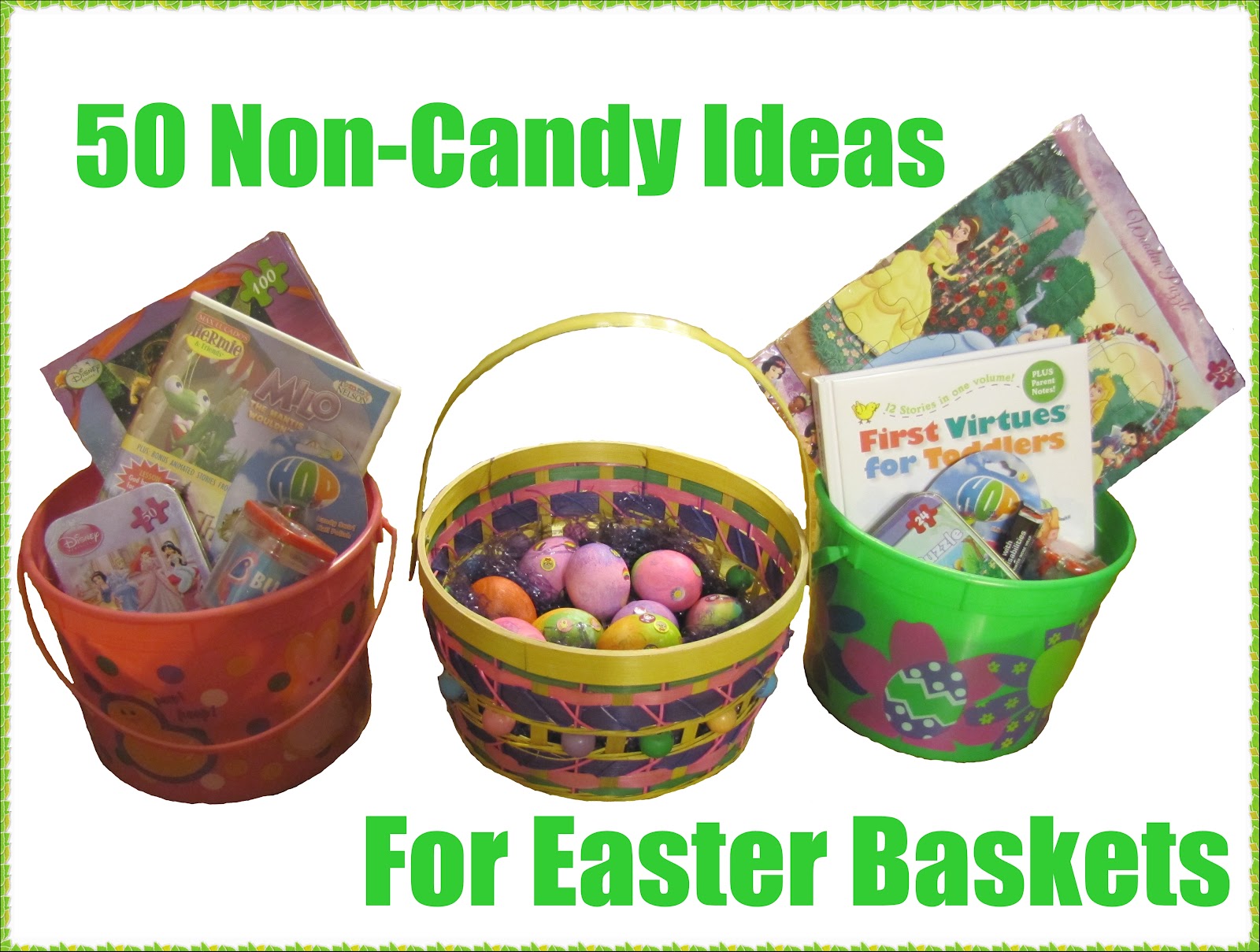 50 noncandy ideas for the Easter basket