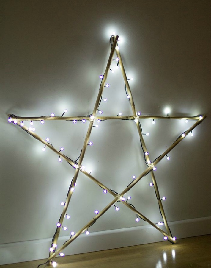 tendencia luces y guirnaldas de navidad