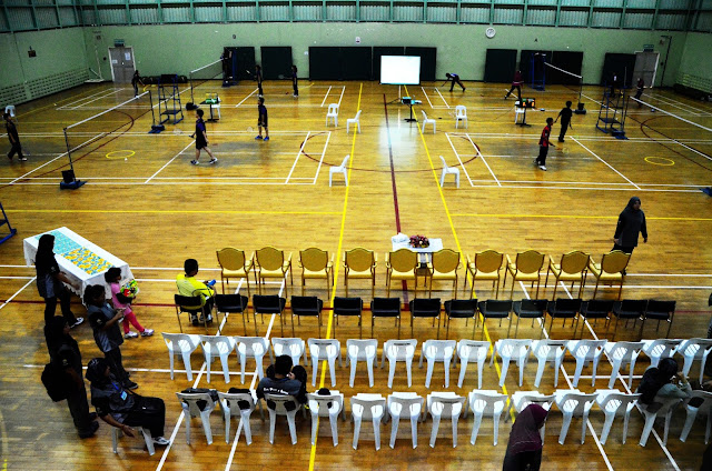 Setia Alam Badminton Court  GOR Badminton Alam Jaya  Tennis Court