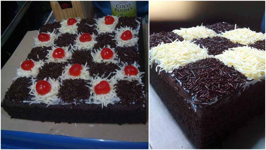 Resep Brownies Kukus Ny. Liem Resep Brownies Kukus Ny. Liem