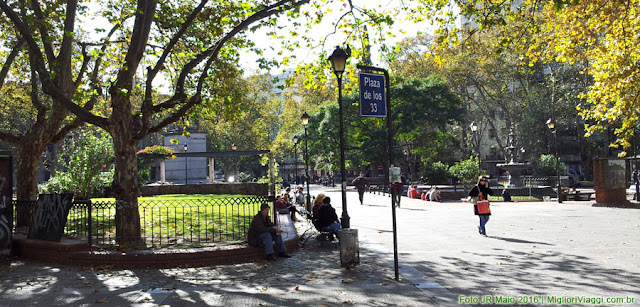Plaza de los 33, Montevidéu Plaza de los 33, Montevidéu