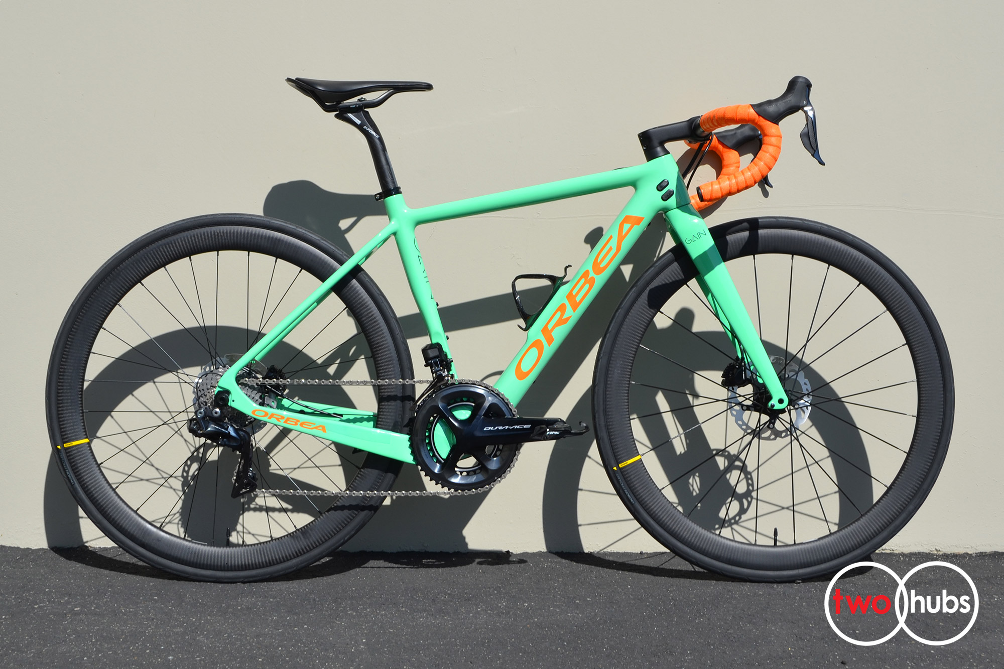 www.twohubs.com: Orbea Gain M10i Shimano Dura Ace R9170 Di2 Mavic Cosmic Pro Carbon eBike at 