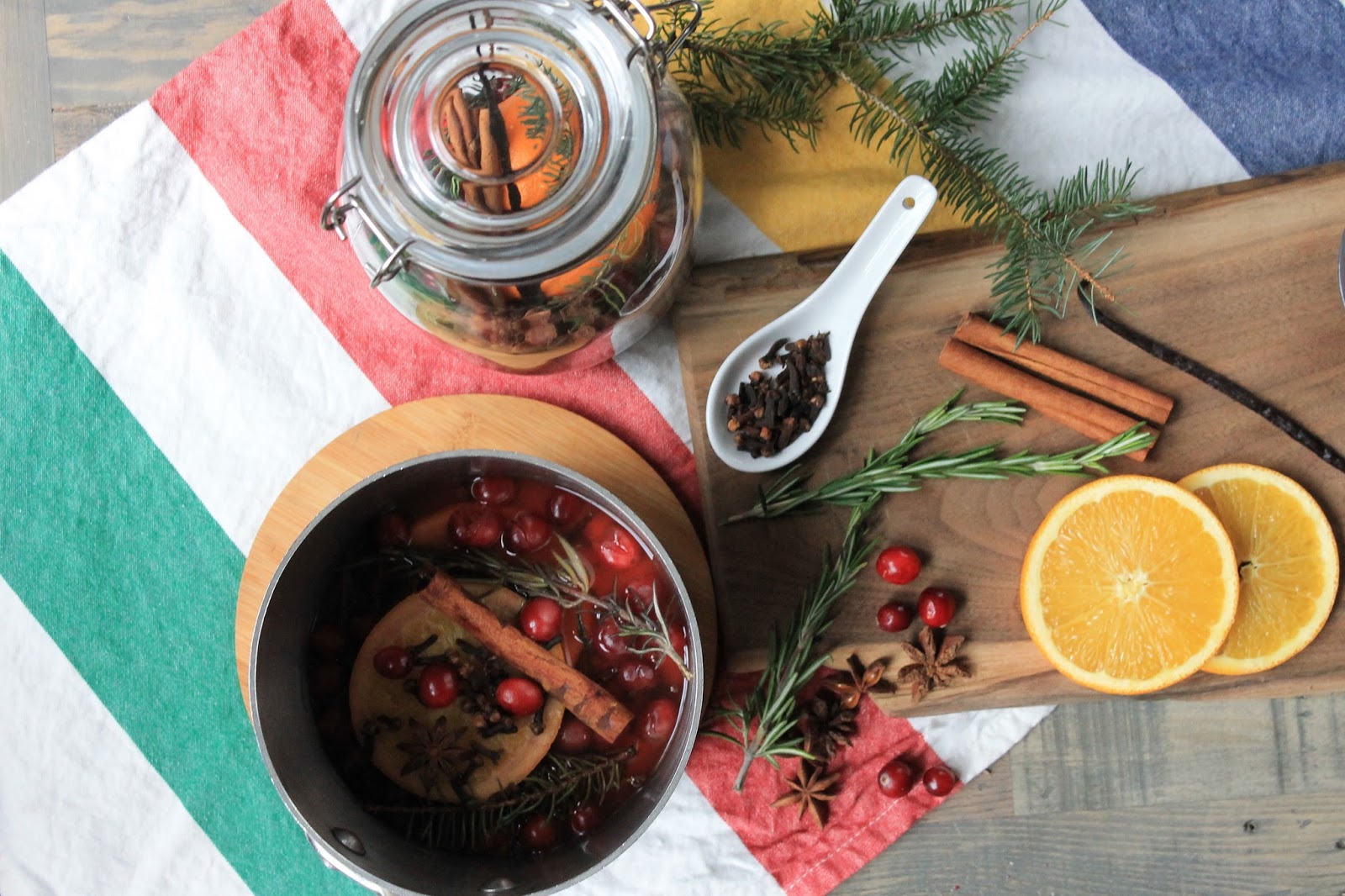 Easy to Make Cinnamon Citrus Holiday Air Freshener Simmer Pot