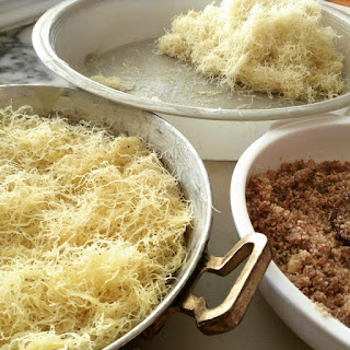 Recette du ktayef aux fuits secs