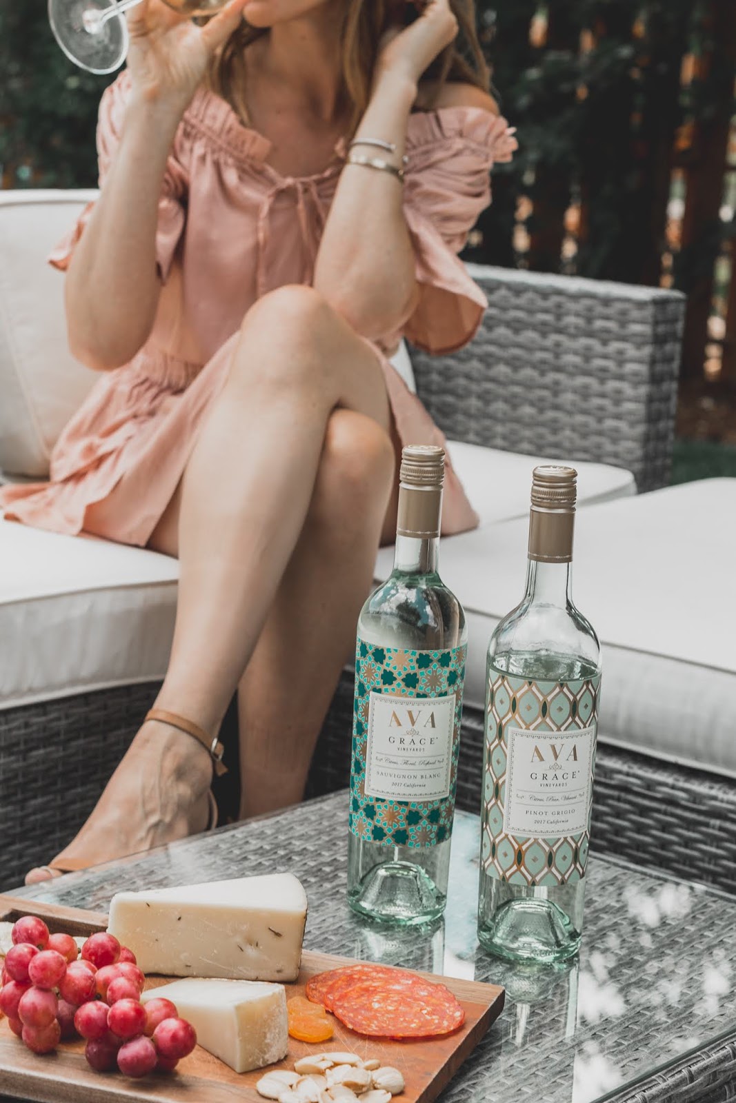 Hosting with AVA Grace Wines featured by popular Colorado lifestyle blogger, Leah Behr