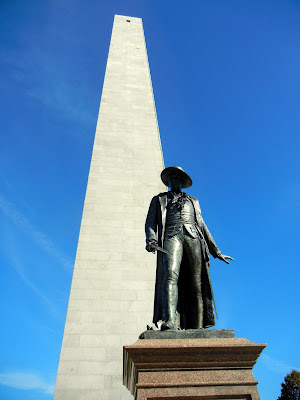 The Bunker Hill Monument in Boston