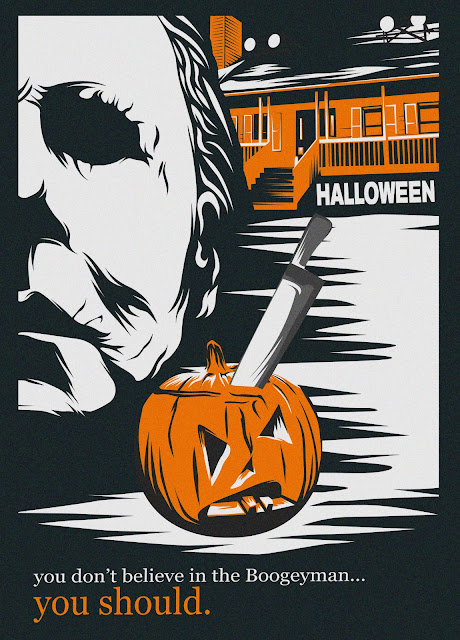 Download The Horrors Of Halloween An Orange And Black Halloween 2018 PSD Mockup Templates