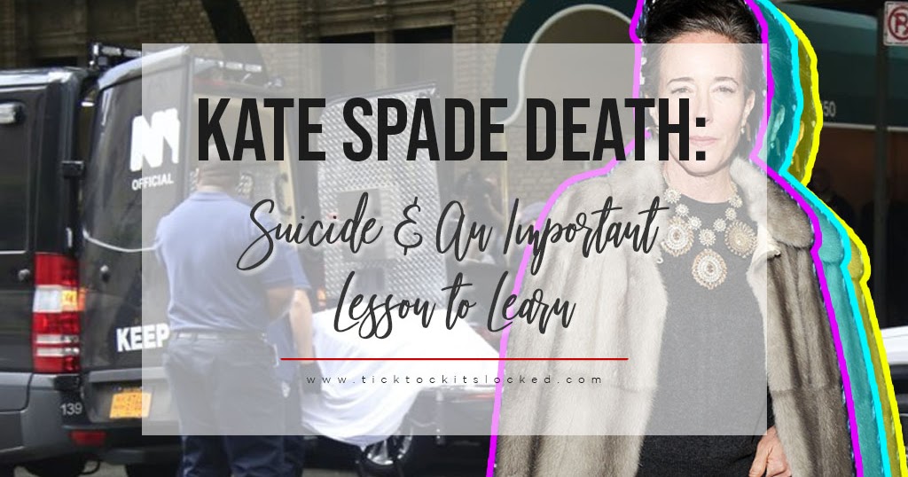 Kate spade death the most important lesson we should learn