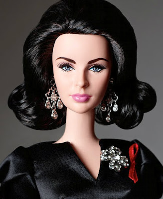 Elizabeth Taylor Violet Eyes Barbie Doll