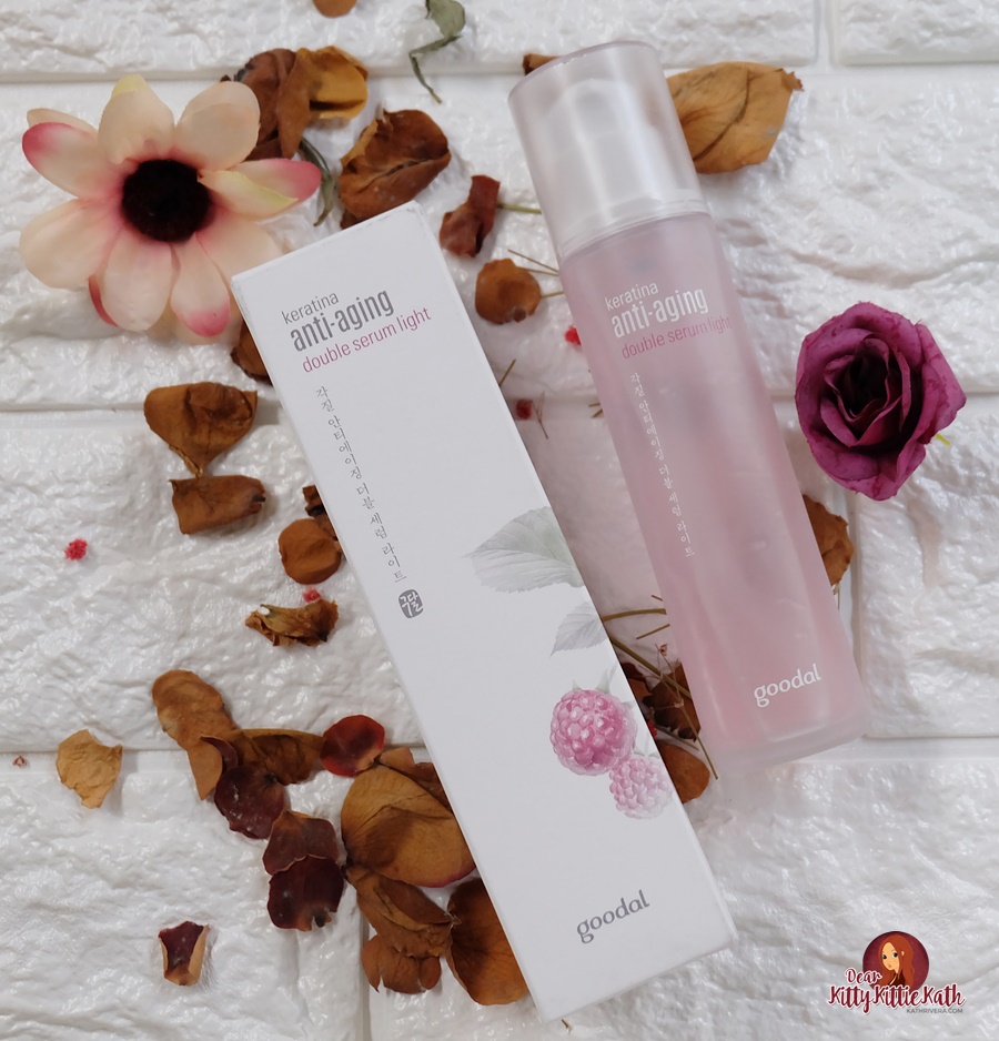 Product Review Goodal Keratina AntiAging Double Serum Light Dear