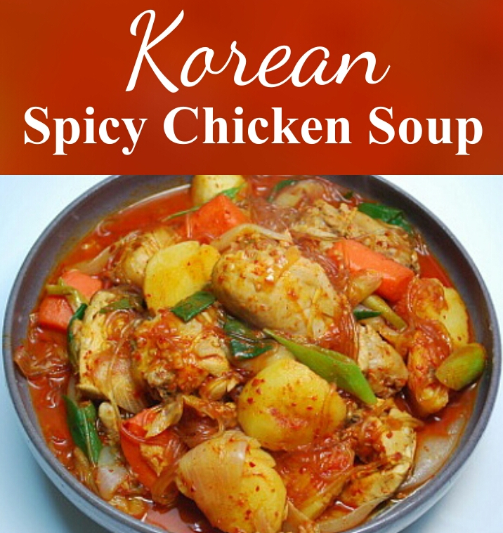 Koréan Spicy Chickén Soup BEAN GIRRAS