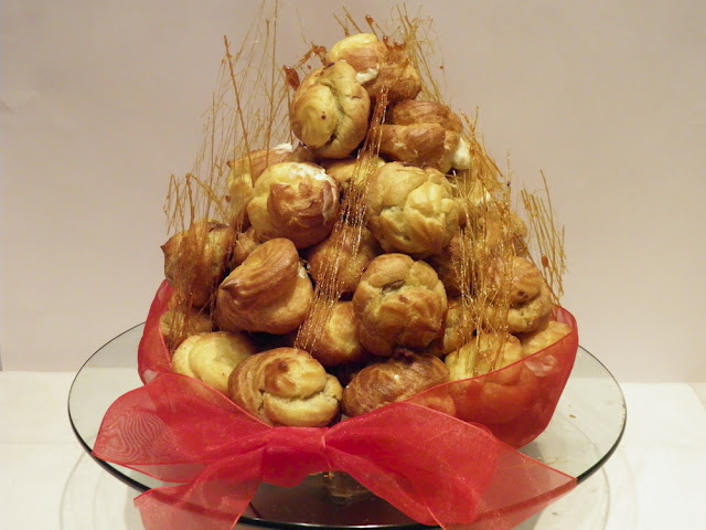 Capricho de profiteroles
