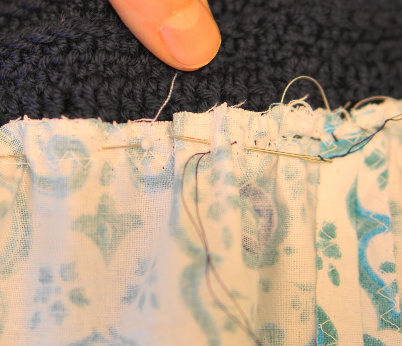 Ball Hank n' Skein: Crochet + Sewing = TLA