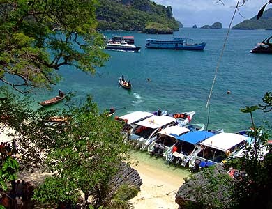 Angthong Marine Park by speed boat by In Sea Speedboat