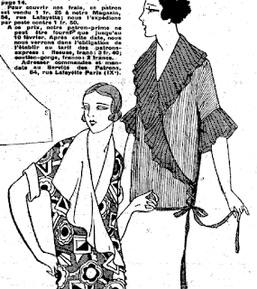 The Vintage Pattern Files: Free 1920's Sewing Pattern - An Elegant Blouse & Bralette The Vintage Pattern Files: Free 1920's Sewing Pattern - An Elegant Blouse & Bralette