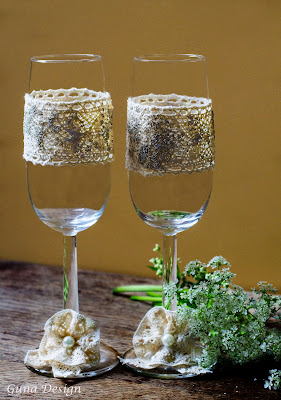 gunadesign guna andersone countryside wedding toasting champagne glasses